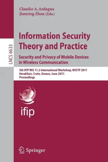 Cover of Information Security Theory and Practice