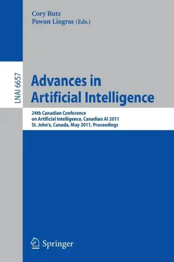 Cover of Advances in Artificial Intelligence