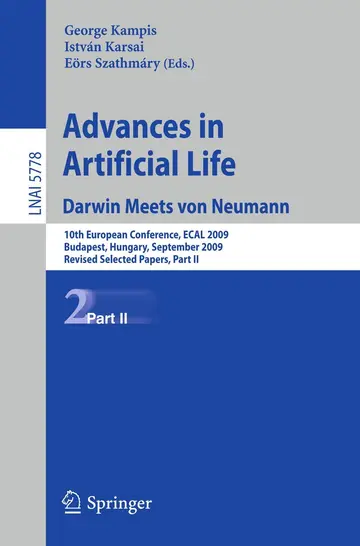 Cover of Advances in Artificial Life