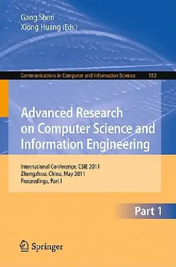 Cover of Advanced Research on Computer Science and Information Engineering