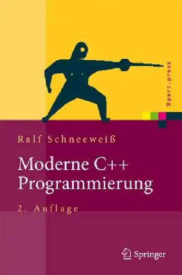 Cover of Moderne C++ Programmierung