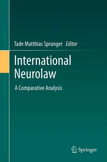 Cover of International Neurolaw