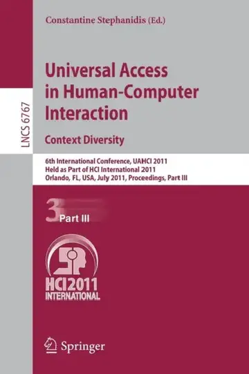Cover of Universal Access in Human-Computer Interaction. Context Diversity