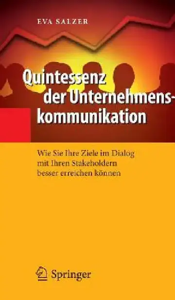 Cover of Quintessenz Der Unternehmenskommunikation