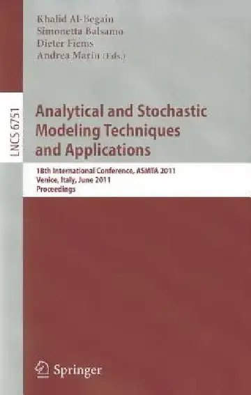 Cover of Analytical and Stochastic Modeling Techniques and Applications