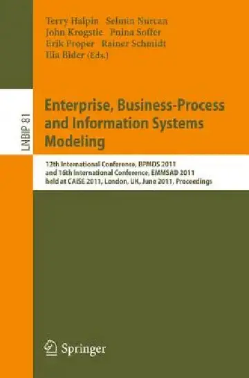 Cover of Enterprise, Business-Process and Information Systems Modeling