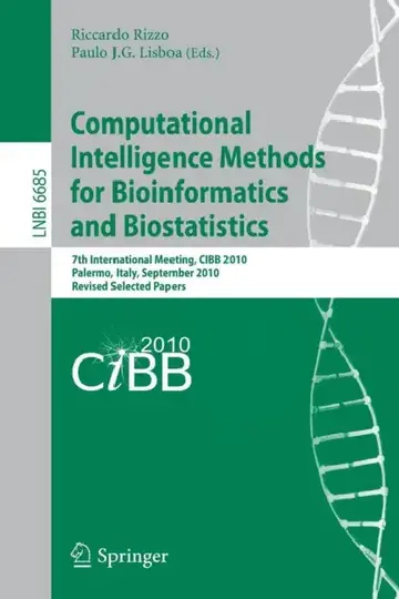 Cover of Computational Intelligence Methods for Bioinformatics and Biostatistics