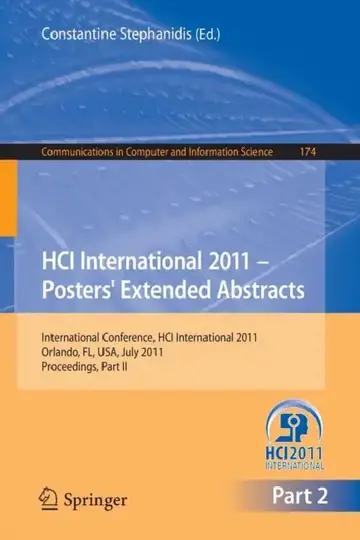 Cover of Hci International 2011 Posters' Extended Abstracts