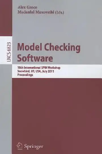 Cover of Model Checking Software