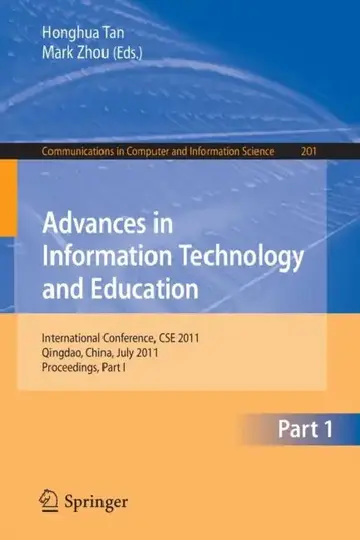 Cover of Advances in Information Technology and Education