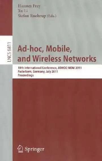 Cover of Ad-Hoc, Mobile, and Wireless Networks