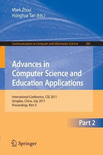 Cover of Advances in Computer Science and Education Applications