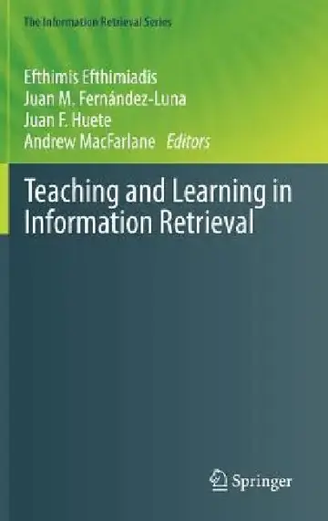 Cover of Teaching and Learning in Information Retrieval