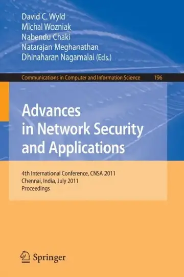 Cover of Advances in Network Security and Applications