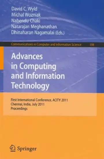 Cover of Advances in Computing and Information Technology
