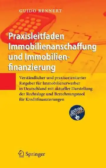 Cover of Praxisleitfaden Immobilienanschaffung Und Immobilienfinanzierung