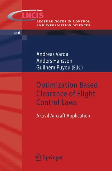 Cover of Optimization Based Clearance of Flight Control Laws