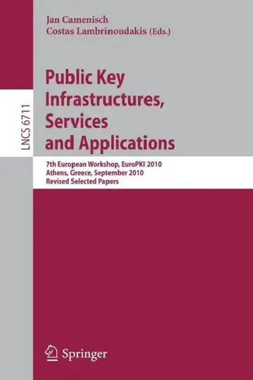 Cover of Public Key Infrastructures, Services and Applications
