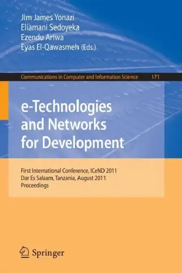 Cover of E-Technologies and Networks for Development