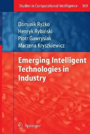 Cover of Emerging Intelligent Technologies in Industry