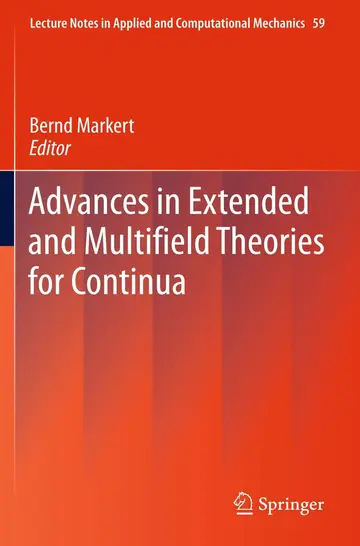 Cover of Advances in Extended and Multifield Theories for Continua