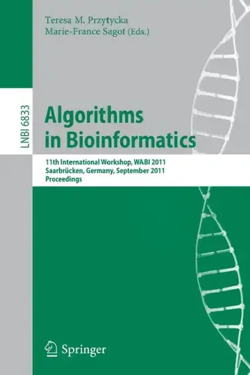 Cover of Algorithms in Bioinformatics