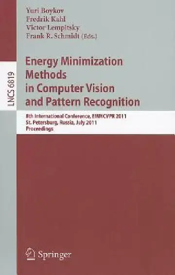 Cover of Energy Minimization Methods in Computer Vision and Pattern Recognition