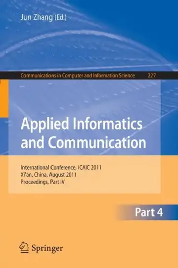 Cover of Applied Informatics and Communication, Part 4