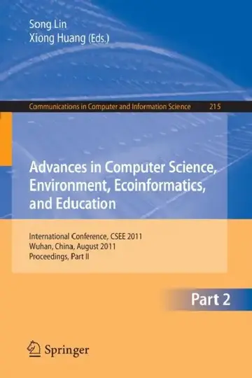 Cover of Advances in Computer Science, Environment, Ecoinformatics, and Education
