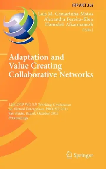 Cover of Adaptation and Value Creating Collaborative Networks