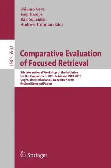 Cover of Comparative Evaluation of Focused Retrieval