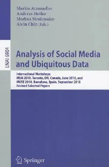 Cover of Analysis of Social Media and Ubiquitous Data