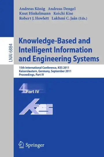 Cover of Knowledge-Based and Intelligent Information and Engineering Systems