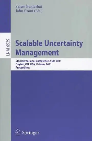 Cover of Scalable Uncertainty Management