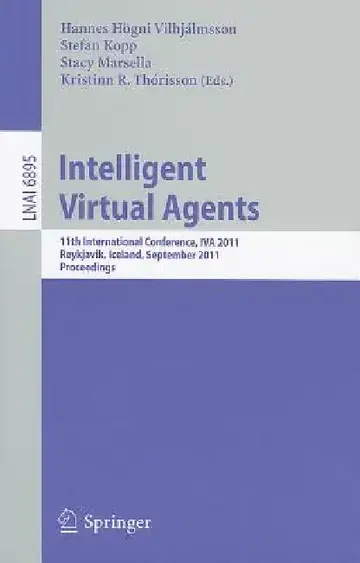 Cover of Intelligent Virtual Agents