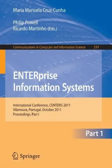 Cover of ENTERprise Information Systems, Part 1