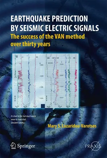 Cover of Earthquake Prediction by Seismic Electric Signals