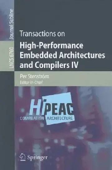 Cover of Transactions on High-Performance Embedded Architectures and Compilers IV