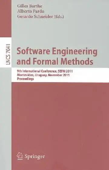Cover of Software Engineering and Formal Methods