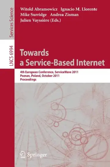 Cover of Towards a Service-Based Internet