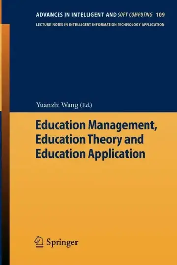 Cover of Education Management, Education Theory and Education Application