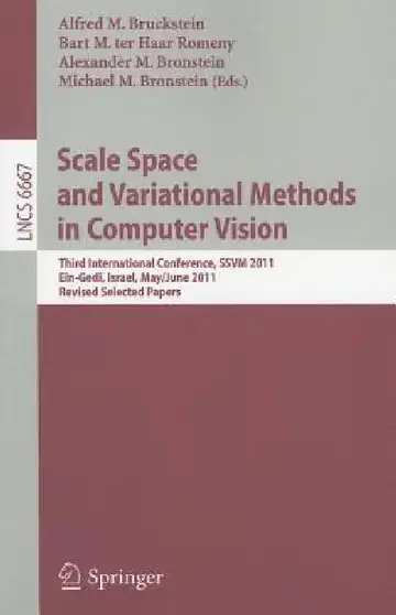 Cover of Scale Space and Variational Methods in Computer Vision
