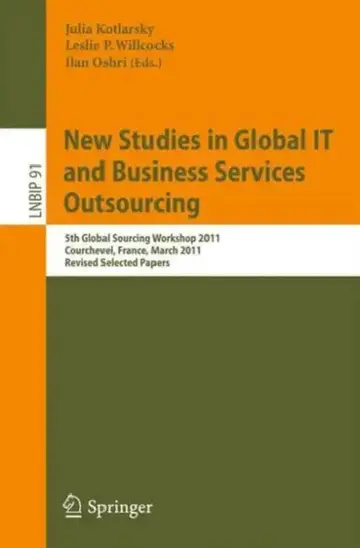 Cover of New Studies in Global IT and Business Services Outsourcing
