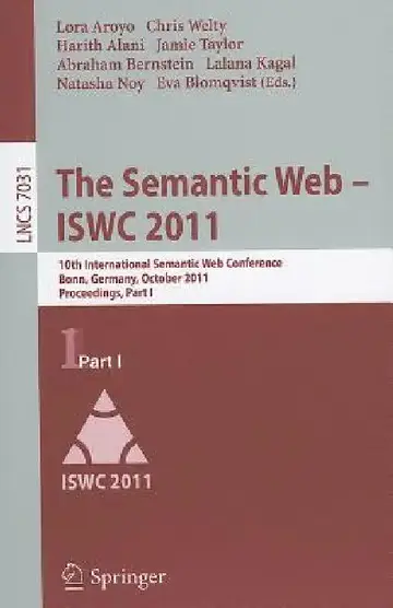 Cover of The Semantic Web - ISWC 2011