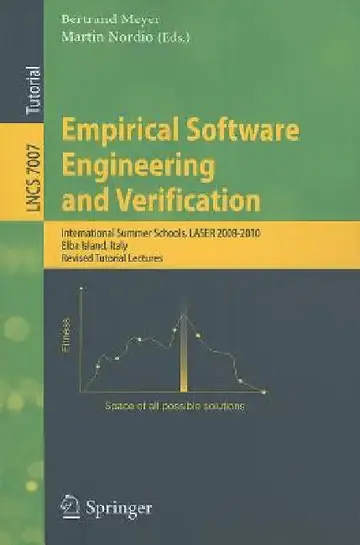 Cover of Empirical Software Engineering and Verification