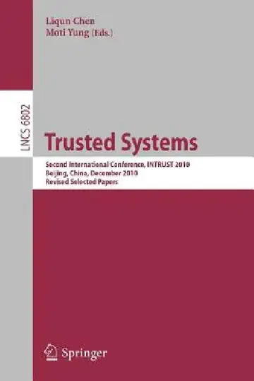 Cover of Trusted Systems