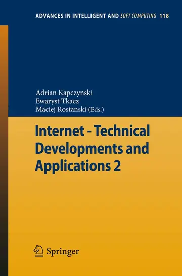 Cover of Internet - Technical Developments and Applications 2