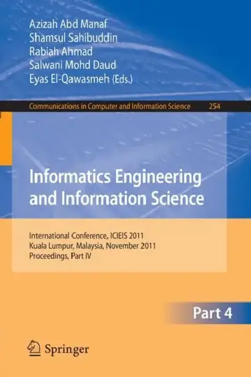 Cover of Informatics Engineering and Information Science