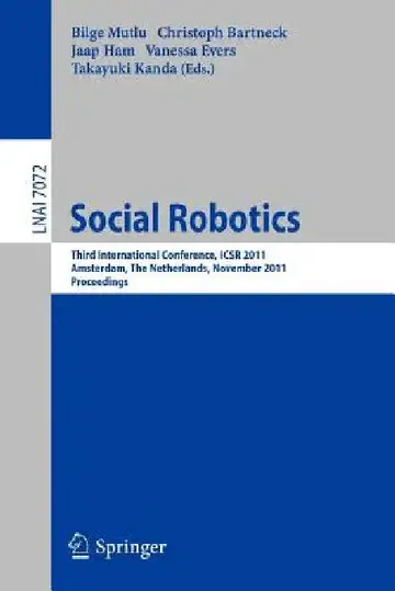 Cover of Social Robotics
