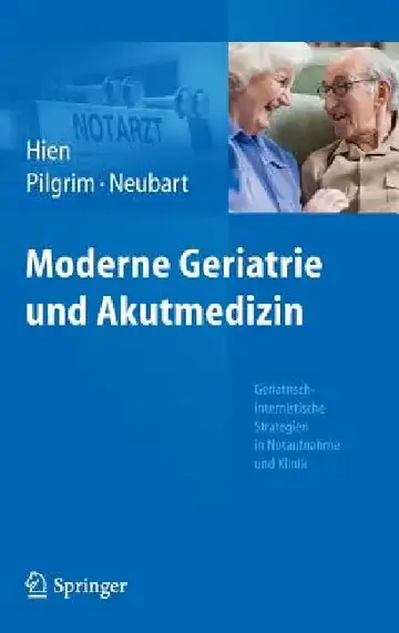 Cover of Moderne Geriatrie Und Akutmedizin